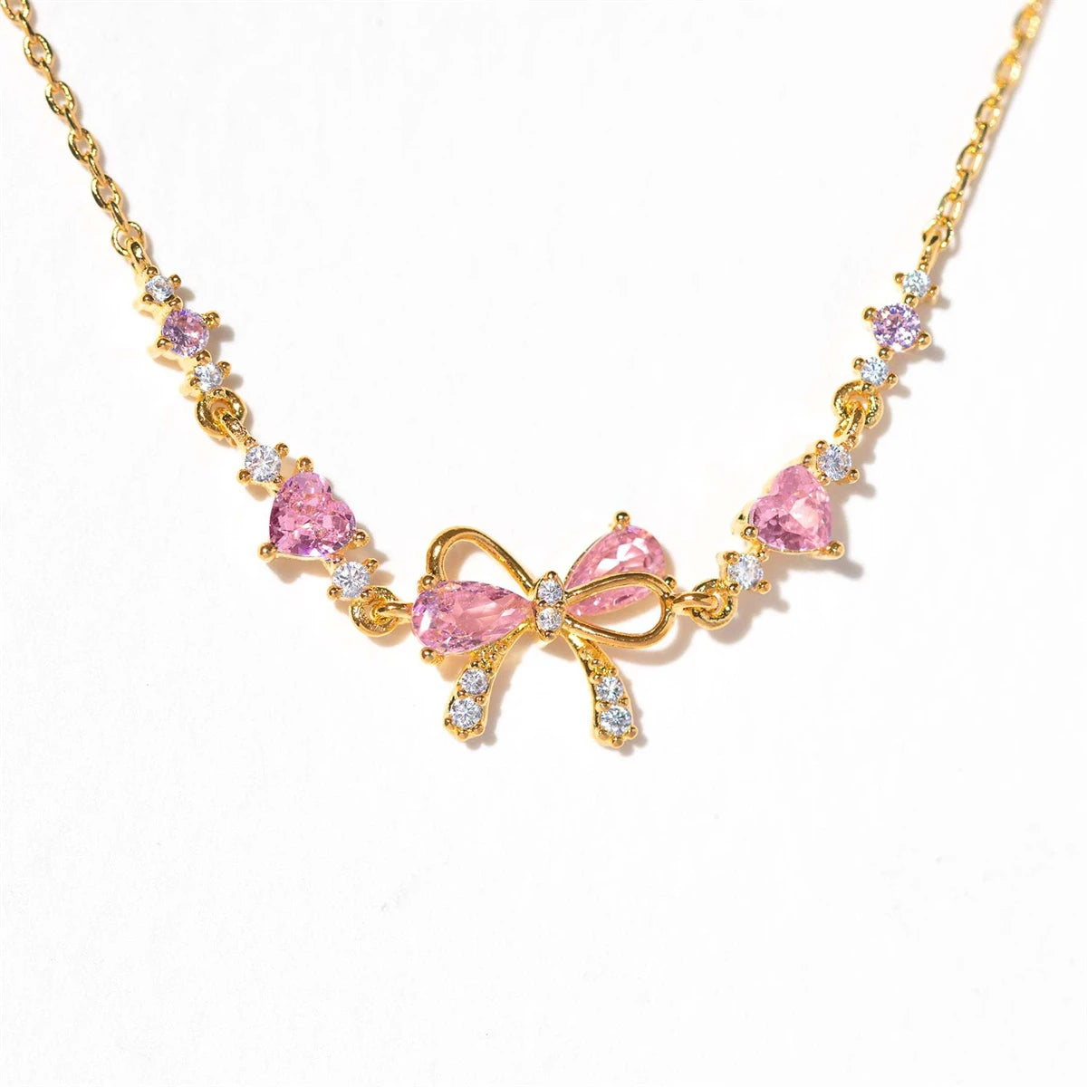 Auroriel - Bracelet Noeud Papillon Cristal