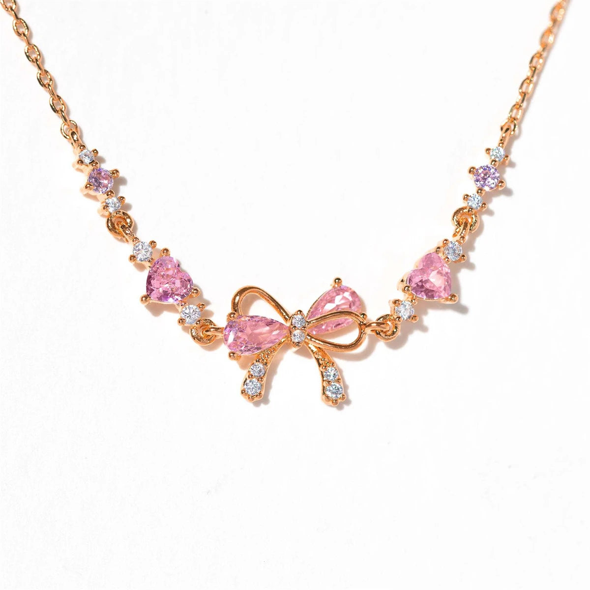 Auroriel - Bracelet Noeud Papillon Cristal